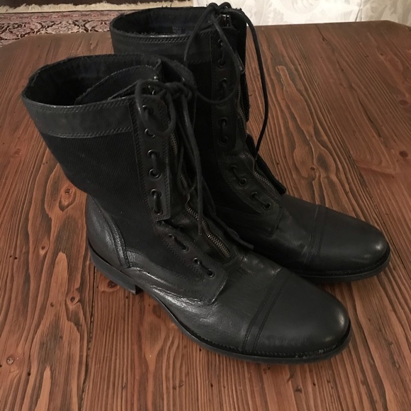 Kenneth Cole Tall Designer Combat Boots main image 4